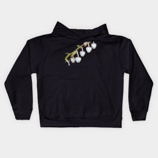 Salal flowers Kids Hoodie